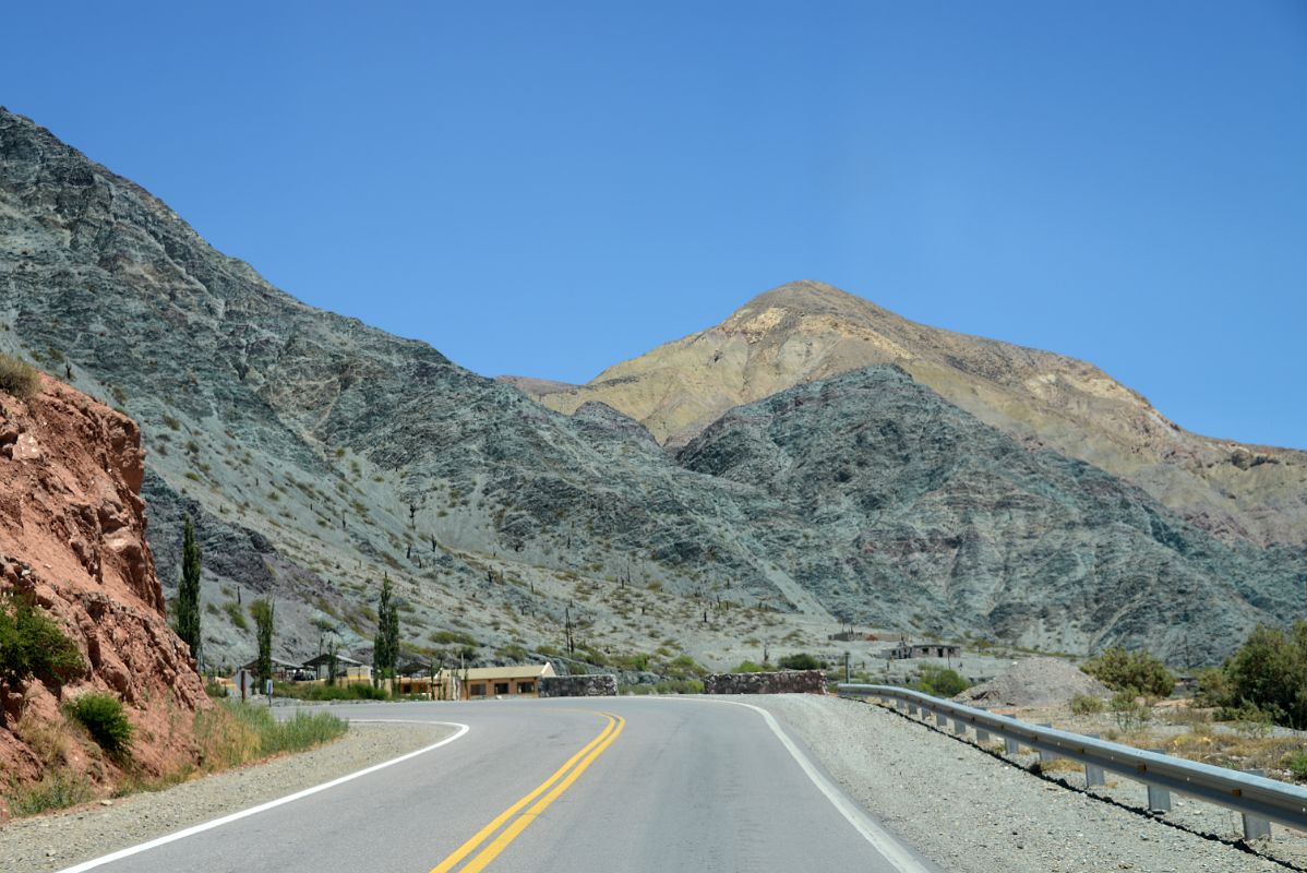 02 Driving On Highway 52 Just After leaving Purmamarca Towards Salinas Grandes